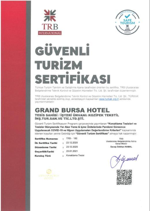 Grand Bursa Hotel Exterior photo